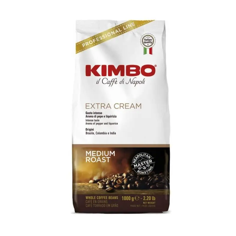 Kimbo Café en Grano Extra Cream 1Kg