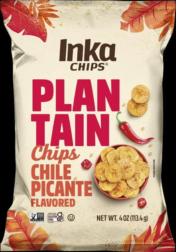 Inka Platano frito picante 130g - libre de gluten