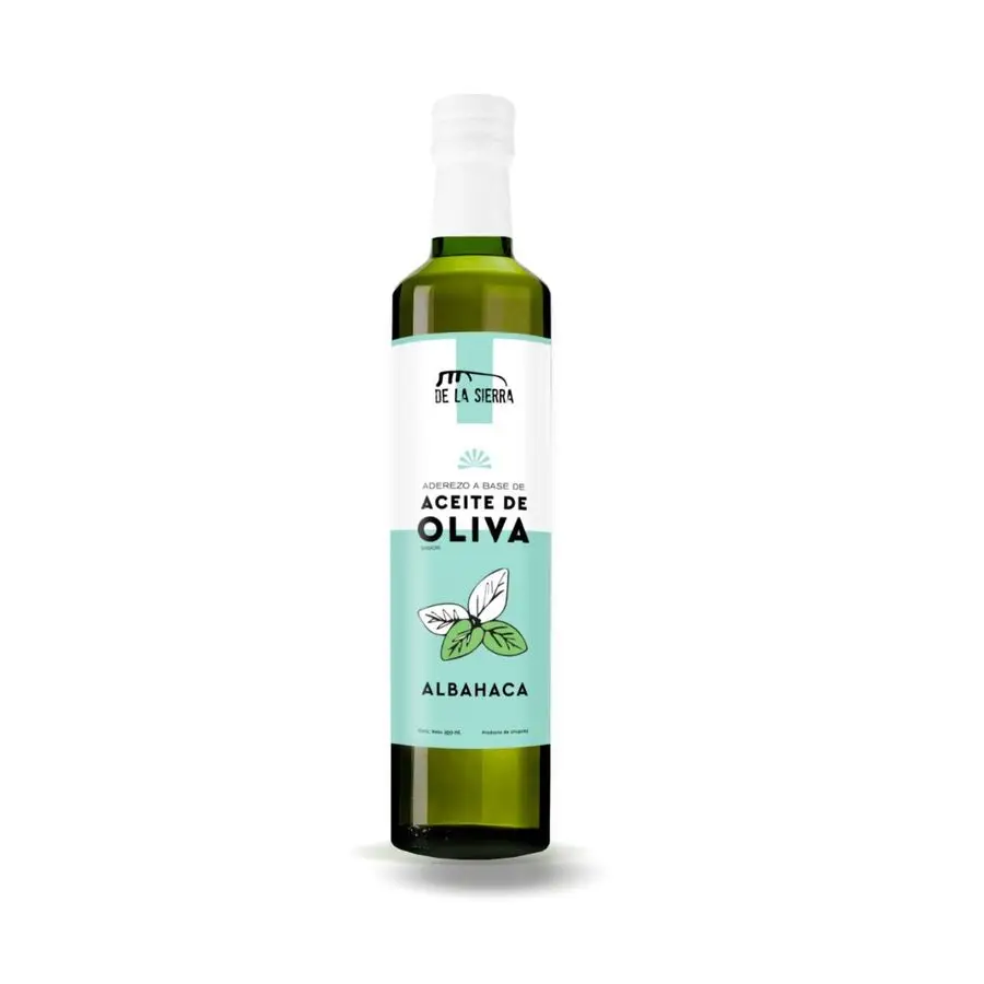 De la Sierra Aceite de Oliva EV c/Albahaca 250ml