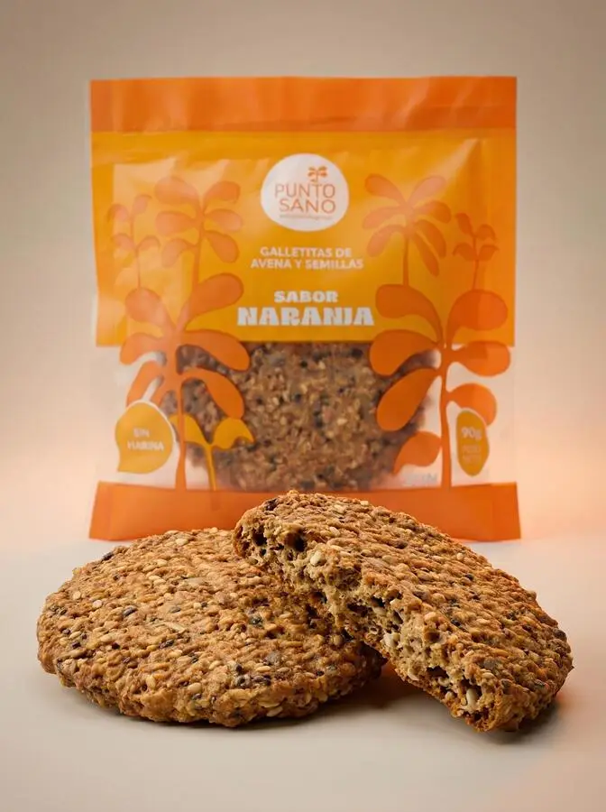 Punto Sano Galletas Avena y Naranja