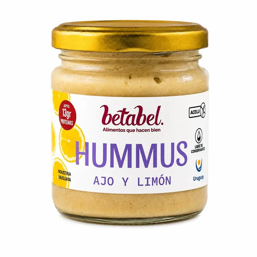 Betabel Hummus Ajo y Limón 175g