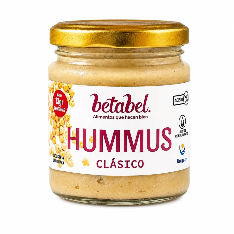 Betabel Hummus Clásico 175g