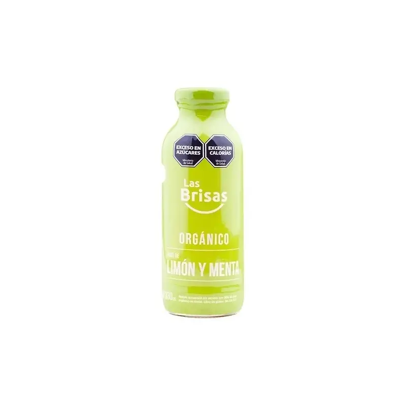 Las Brisas Jugo orgánico Limón-Menta 330ml