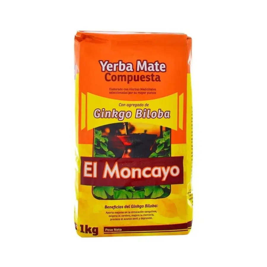 El Moncayo Yerba Comp. con Ginkgo x 1kg