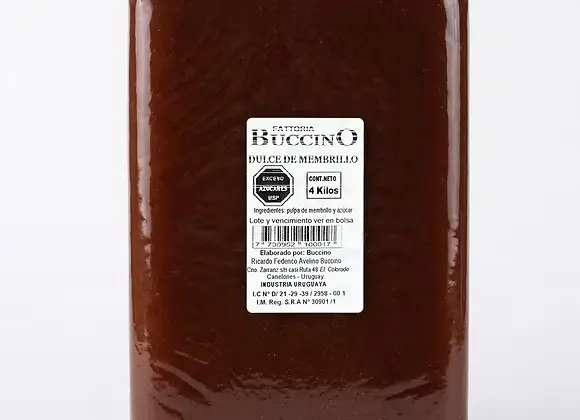 Fattoria Buccino Dulce de membrillo 4Kg