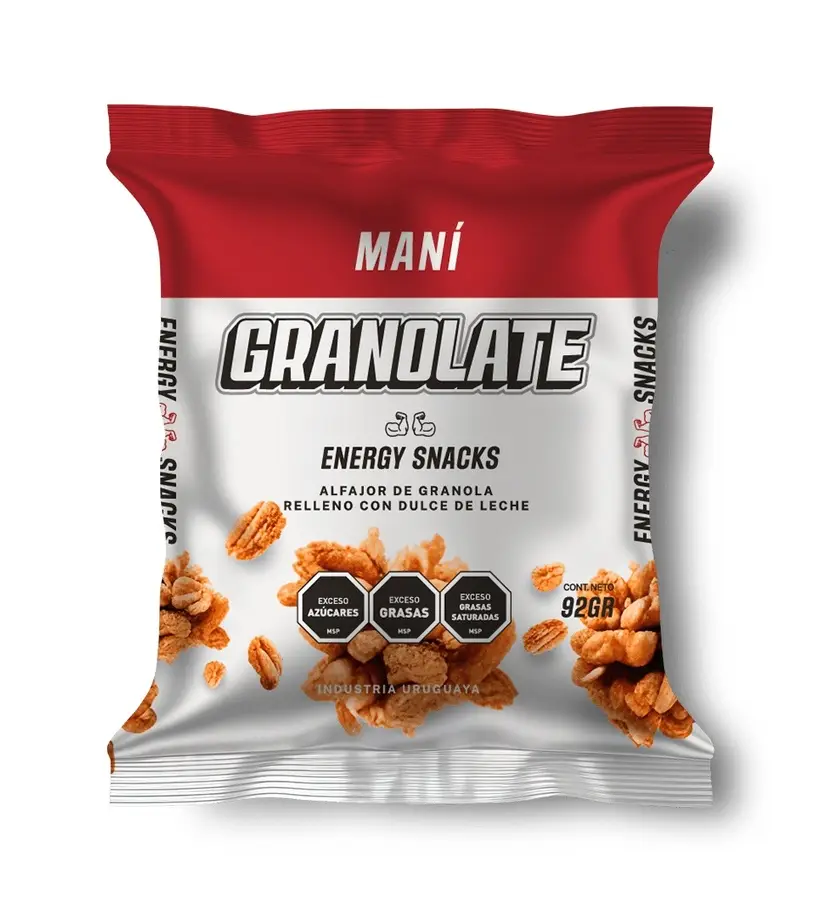 Granolate Alfajor con Maní 80g