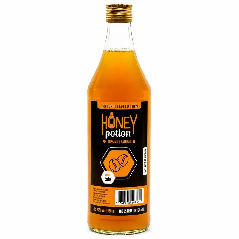 Honey Potion Grappamiel Café 950ml