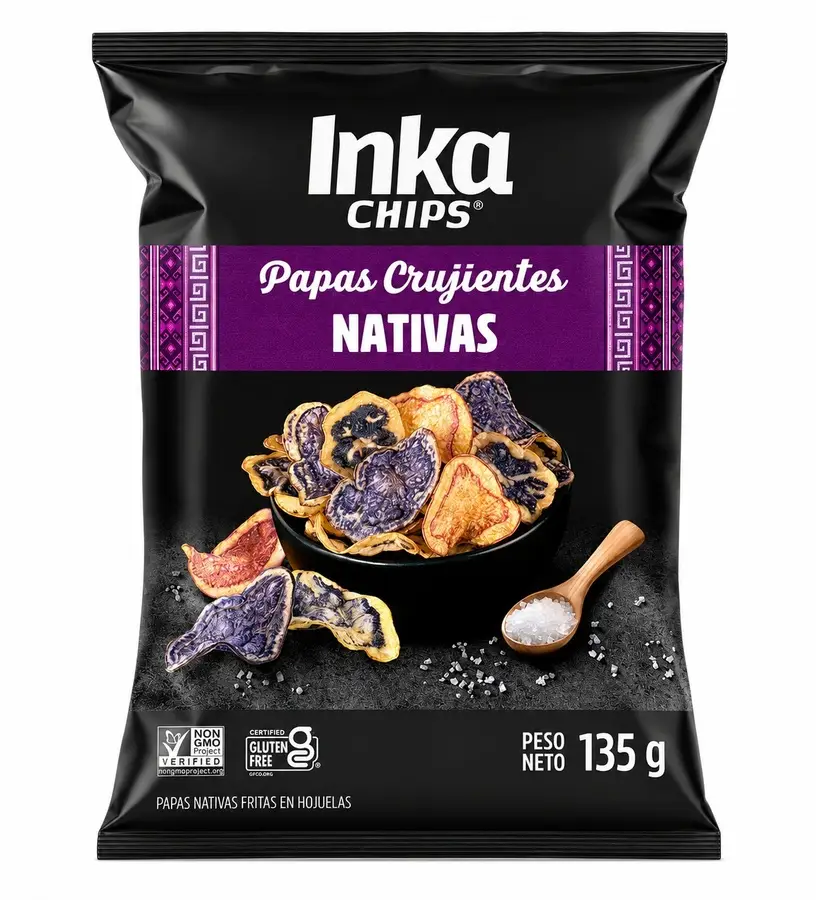 Inka Papas nativas 135g - libre de gluten