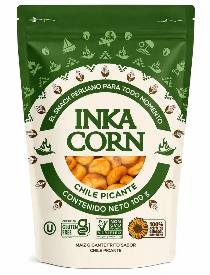 Inka maiz gigante frito chile picante 100g