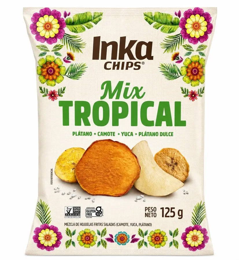 Inka snack tropical 125g - libre de gluten
