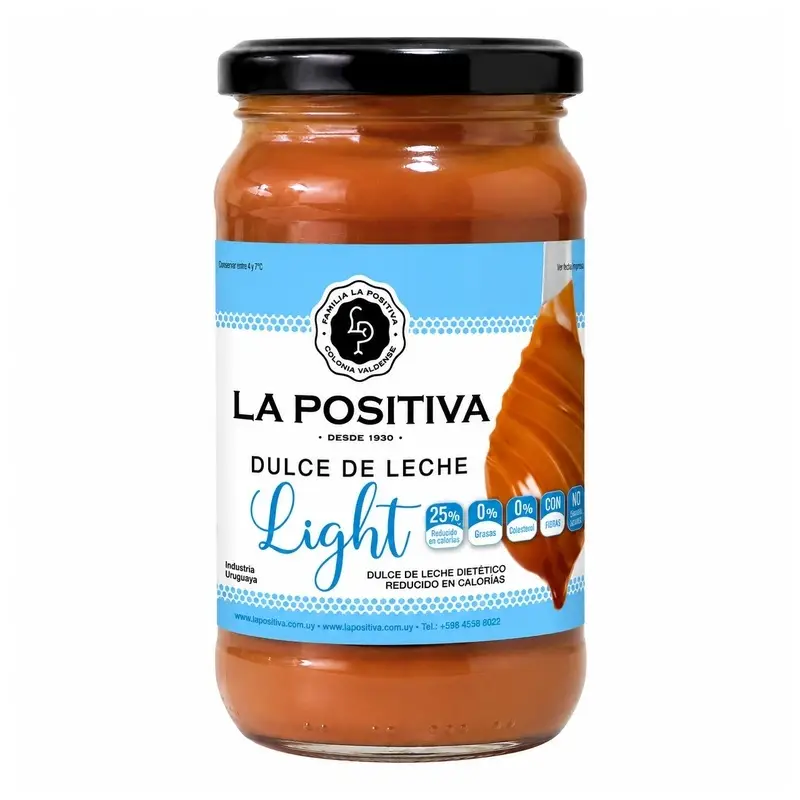 La Positiva Dulce de Leche light frasco 420g