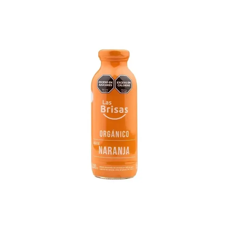 Las Brisas Jugo orgánico Naranja 330ml