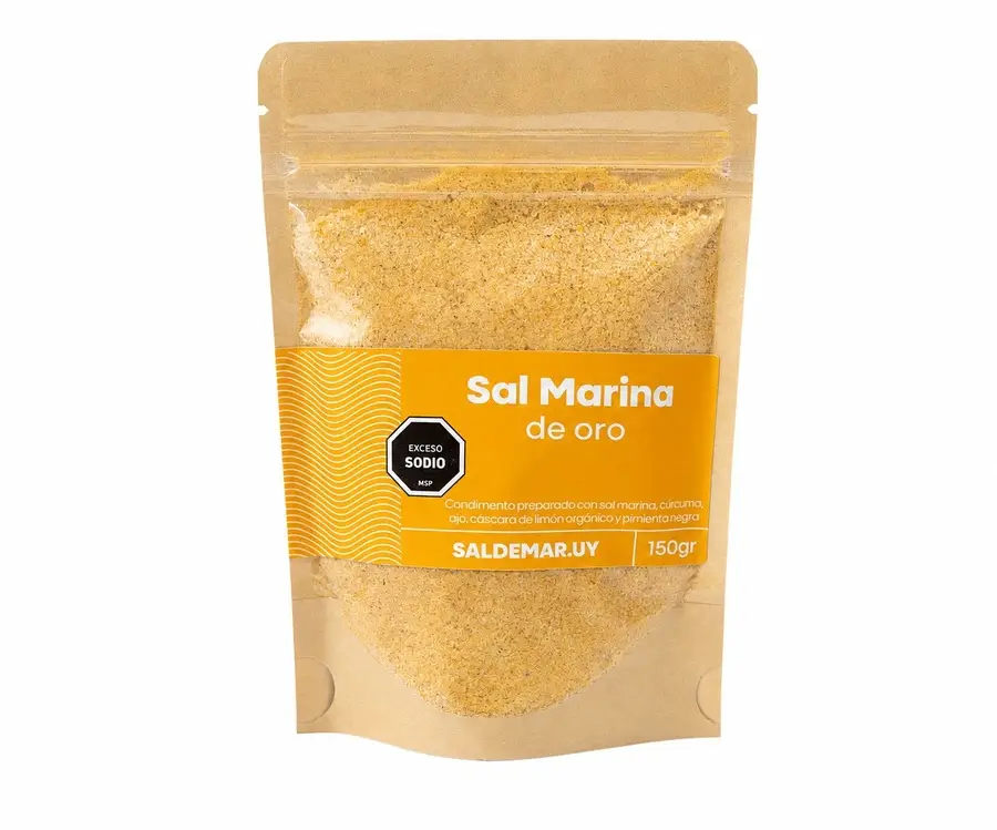 Saldemar Sal Marina con Cúrcuma 150g