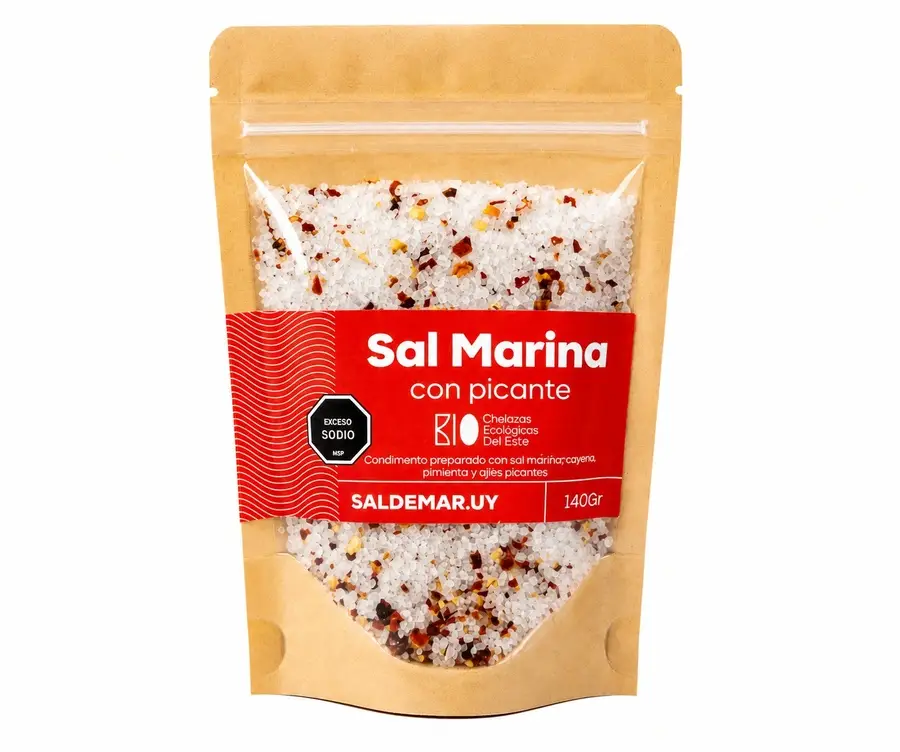 Saldemar Sal Marina con picante 140g