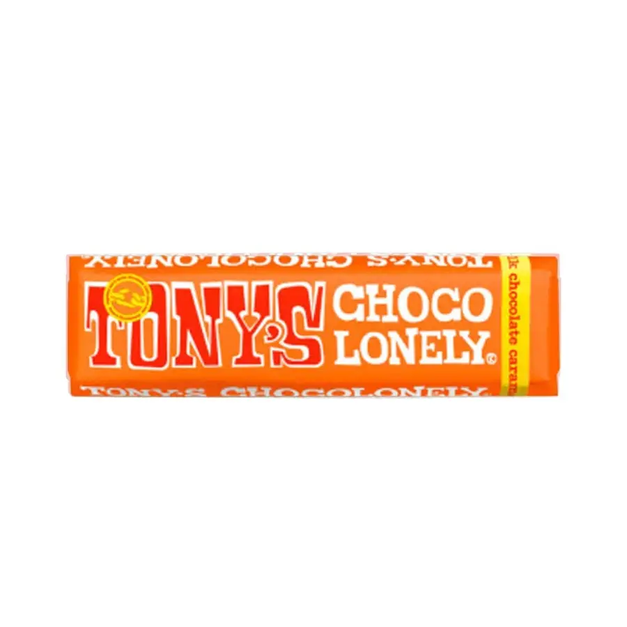 Tony's Chocolate con leche, caramelo y sal marina 32% 50gr