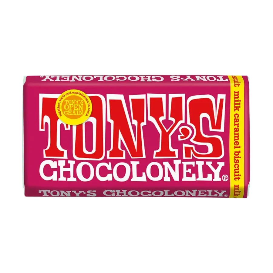 Tony's Chocolate galletita y leche 180gr